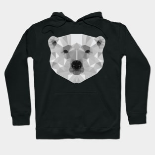 Polar Bear Low Poly Hoodie